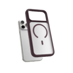 Power Support Air Jacket Magsafe Hybrid Frost Case เคส iPhone 18 Pro Max - Burgundy [Pre-Order] - Image 2