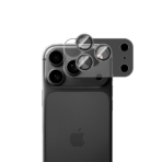 Prodigee Super Glass Total Camera UHD กระจกกันรอยเลนส์กล้อง iPhone 18 Pro Max - Black [Pre-Order]