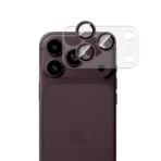 Prodigee Super Glass Total Camera UHD กระจกกันรอยเลนส์กล้อง iPhone 18 Pro Max - Burgundy [Pre-Order]
