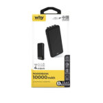(มาตรฐาน CCC) Why Wanie Powerbank 10000 mAh PD 2A (PB-117E) - Black