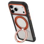 WiWU AeroArmor Ultra Color Spot Anti-Dirty Case เคส iPhone18 Pro Max / 17 Pro Max - Black - Image 4