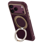 WiWU AeroArmor Ultra Color Spot Anti-Dirty Case เคส iPhone18 Pro Max / 17 Pro Max - Purple - Image 4