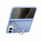 ESR Classic Hybrid Stash Stand (Camera Control) Case เคส iPhone Duo - Frosted Light Blue [Pre-Order] - Image 2