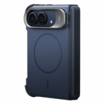ESR Cyber Tough Stash Stand (Camera Control) Case เคส iPhone Duo – Navy Blue [Pre-Order]