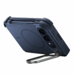 ESR Cyber Tough Stash Stand (Camera Control) Case เคส iPhone Duo – Navy Blue [Pre-Order] - Image 3