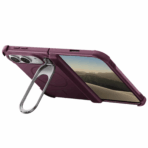 ESR Cyber Tough Stash Stand (Camera Control) Case เคส iPhone Duo – Deep Burgundy [Pre-Order] - Image 3