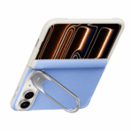 ESR Leather Stash Stand (Camera Control) Csae เคส iPhone Duo - Light Blue [Pre-Order] - Image 2