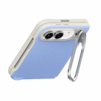 ESR Leather Stash Stand (Camera Control) Csae เคส iPhone Duo - Light Blue [Pre-Order] - Image 4