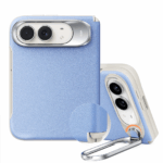 ESR Leather Stash Stand (Camera Control) Csae เคส iPhone Duo - Light Blue [Pre-Order]