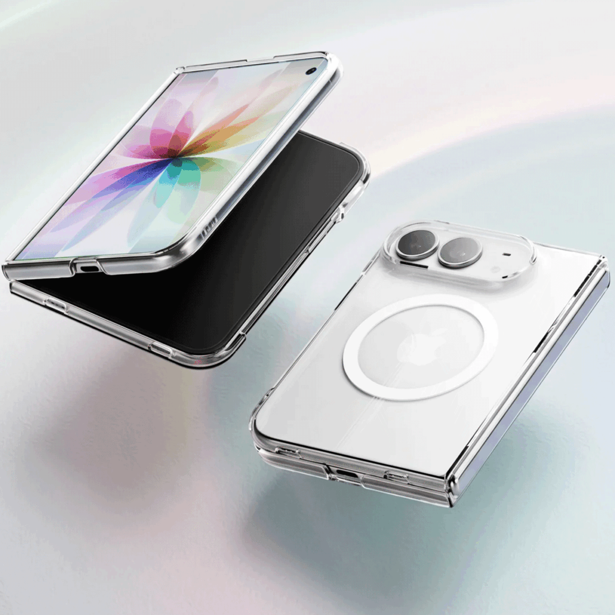 Elago Hybrid Clear Case - เคส I Phone Duo - Clear [Pre-Order] - Image 2