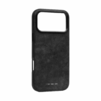 GRAMS(28) 121 MagSafe Leather (Snowflake Leather) เคส iPhone 18 Pro / 17 Pro - Black [Pre-Order] - Image 2