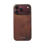 GRAMS(28) 121 MagSafe Leather (Snowflake Leather) เคส iPhone 18 Pro Max / 17 Pro Max - Tabacco [Pre-Order]