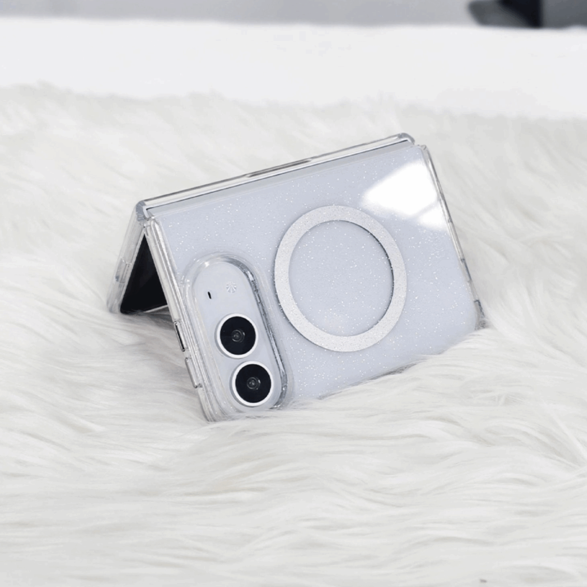 Gizmo Twinkle Magnetic Clear Case เคส iPhone Duo - Clear [Pre-Order] - Image 3