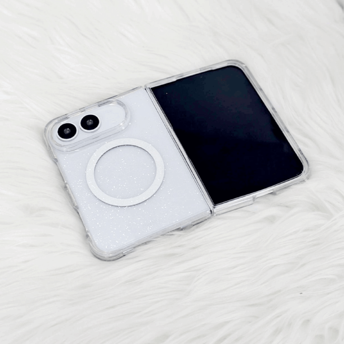 Gizmo Twinkle Magnetic Clear Case เคส iPhone Duo - Clear [Pre-Order] - Image 4