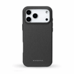MINTAPPLE Top Grain Leather Case เคส iPhone 18 Pro / 17 Pro – Black [Pre-Order]