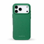 MINTAPPLE Top Grain Leather Case เคส iPhone 18 Pro Max / 17 Pro Max – British Green [Pre-Order]