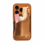 Ninja Labs Flex Pouch®Case เคส iPhone 18 Pro Max / 17 Pro Max – Mocha [Pre-Order]