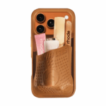 Ninja Labs Flex Pouch®Case เคส iPhone 18 Pro Max / 17 Pro Max – Mocha [Pre-Order]
