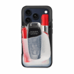 Ninja Labs Flex Pouch®Case เคส iPhone 18 Pro Max / 17 Pro Max – Black Clear [Pre-Order]