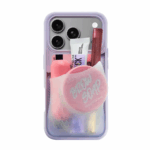 Ninja Labs Flex Pouch®Case เคส iPhone 18 Pro / 17 Pro – Lavender Clear [Pre-Order]
