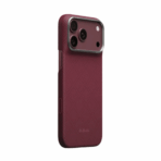 [มีพร้อมส่ง] Pitaka Edge Case เคส iPhone 18 Pro Max / 17 Pro Max - Argyle Burgundy - Image 2