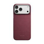 [มีพร้อมส่ง] Pitaka Edge Case เคส iPhone 18 Pro Max / 17 Pro Max - Argyle Burgundy