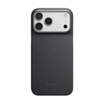 Pitaka Edge Case เคส iPhone 18 Pro Max / iPhone 17 Pro Max - Argyle Lava Black [Pre-Order]