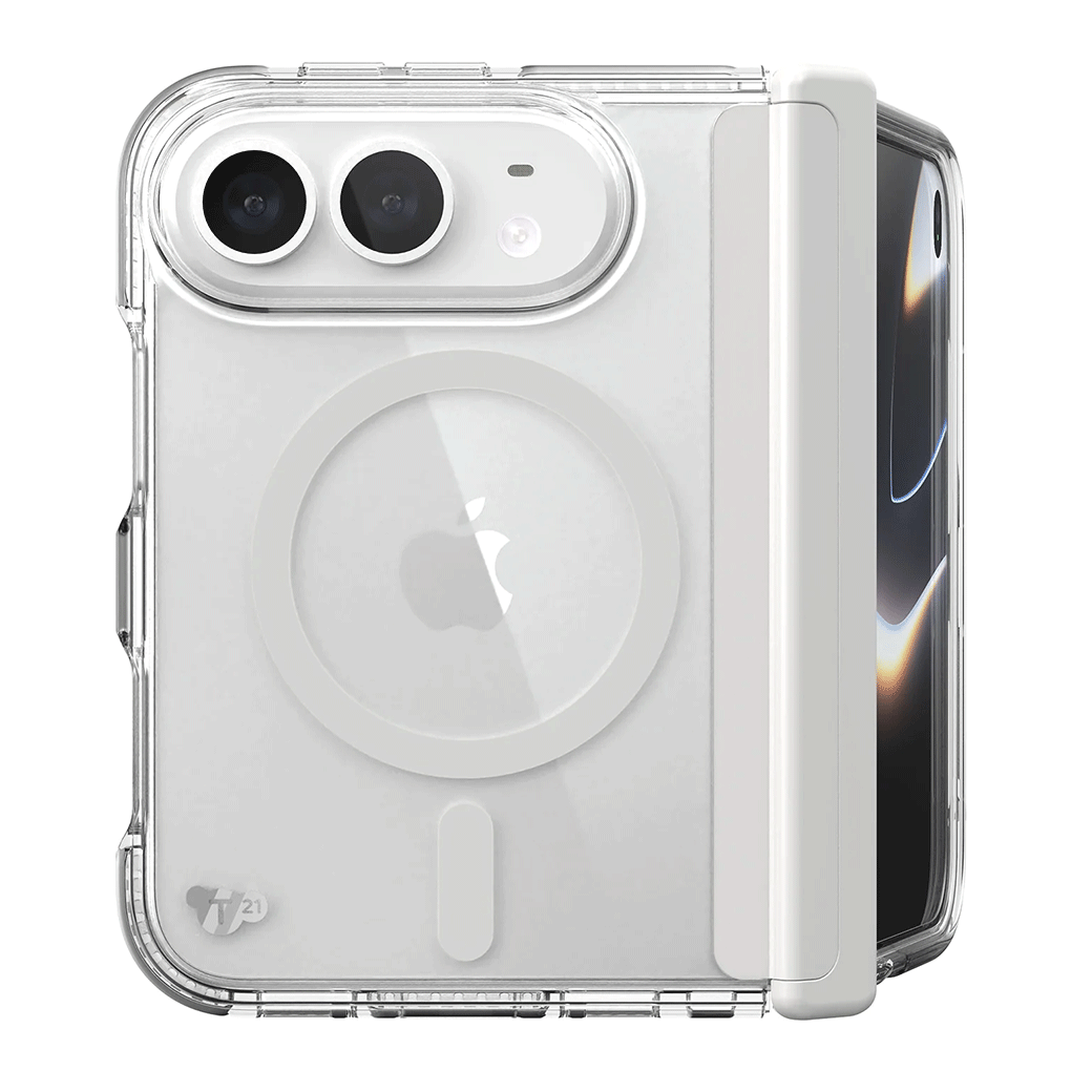 Tech21-EvoClear-MagSafe-Phone-18-Duo-05 (มีพร้อมส่ง) Tech21 EvoClear MagSafe Case เคส iPhone 18 Duo - Clear - Image 1