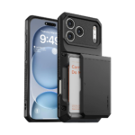 VRS Damda Glide Pro Case เคส iPhone 18 Pro / 17 Pro – Black [Pre-Order]