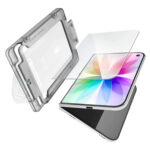 (มีพร้อมส่ง) Elago Tempered Glass Screen Protector กระจกกันรอยหน้าจอนอกแบบใส พร้อมถาดติดตั้ง iPhone Duo – Clear