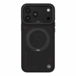 Kajsa GeoRing Collection (Circuit) Case เคส iPhone 18 Pro Max / 17 Pro Max – Carbon Black [Pre-Order]