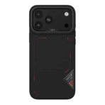 kajsa Matrix Collection เคส iPhone 18 Pro Max / 17 Pro Max – Carbon Black [Pre-Order]