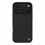 kajsa Preppie Collection (LiquidSilicone) เคส iPhone 18 Pro Max / 17 Pro Max – Carbon Black [Pre-Order]