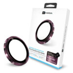 Hoda Sapphire Lens Protector (Stainless Steel) – กระจกเลนส์กล้อง 18 Pro Max / 18 Pro - (Burgundy)